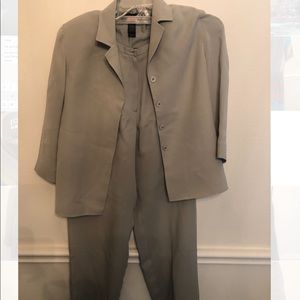 Liz claiborne blazer and pants.